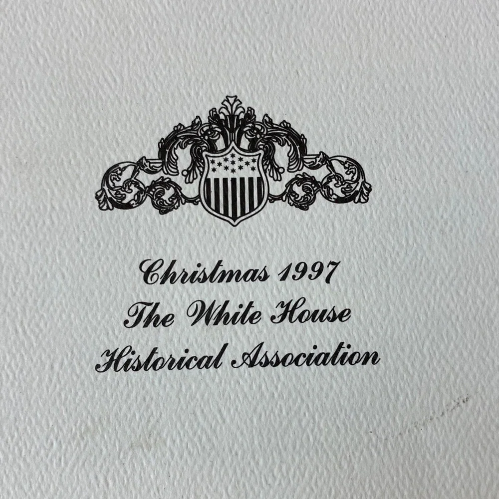 Vintage Christmas 1997 The White House Historical Association‎ Ornament